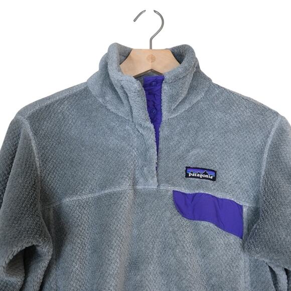 Patagonia Womens M Re-Tool Snap-T Fleece Pullover - Picture 3 of 9
